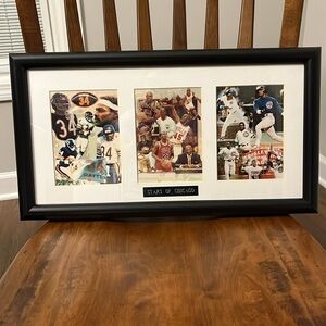 Collage of the Stars of Chicago-Walter Payton, Michael Jordan & Sammy Sosa